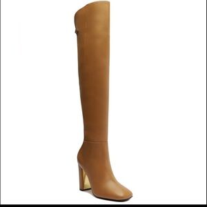 SCHUTZ Tan Over the Knee Boots